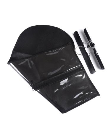 Modpion Double-Sided Anti-Slip Hair Extension Hanger with Portable Protection Bag - Black | 1 Count - Buy Online on GoSupps.com