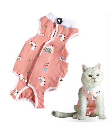 Clrybo Katzenbody After op anti-trim cat professional recovery suit dog cat clothing after castration alternative surgical recreational suit for belly wounds or skin diseases style: alpaka l - Buy Online on GoSupps.com