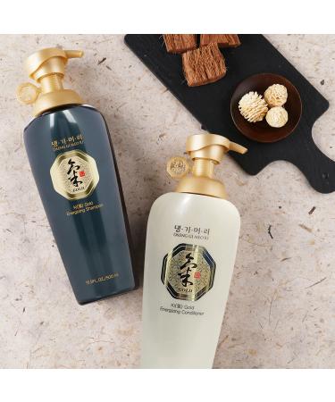 Daeng Gi Meo Ri Ki Gold Set - Korean Herbal Shampoo & Treatment for Revitalized Scalp & Hair - 500ml - International Shipping Available - Buy Online on GoSupps.com