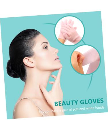 FRCOLOR 2 Pairs Moisturizing Gloves Overnight Gloves for Dry Hands Cracked Gloves Dry Hands Gloves Sleeping Gloves Dry Cracked Hand Gloves Exfoliating Hand Masks Facial Mask Care Pink Sebs - Buy Online on GoSupps.com