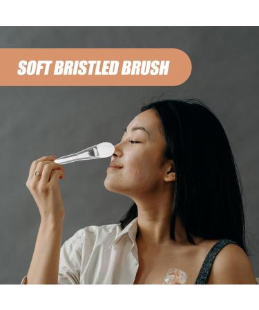 Facial Brush Applicator Clay Spoon Cosmetic Makeup Brush Cosmetic Brush Spoon for Beauty Cream Skin Care Tools - Buy Online on GoSupps.com