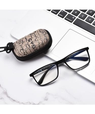 Yukang Foldable Reading Glasses for Men & Women | TR90 Blue Light Filter | Lightweight Anti-Fatigue Glasses | Portable 1.5x Magnification - Buy Online on GoSupps.com