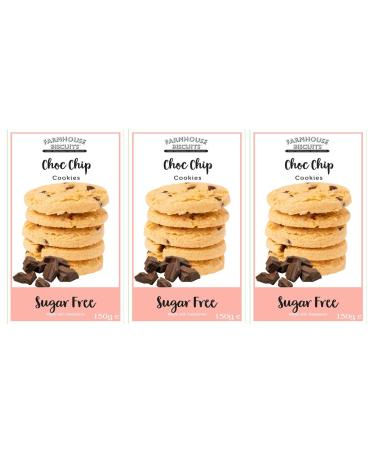 Farmhouse Farmhouse Biscuits Sugar-Free Chocolate Chip Biscuits 150g (Pack of 3)