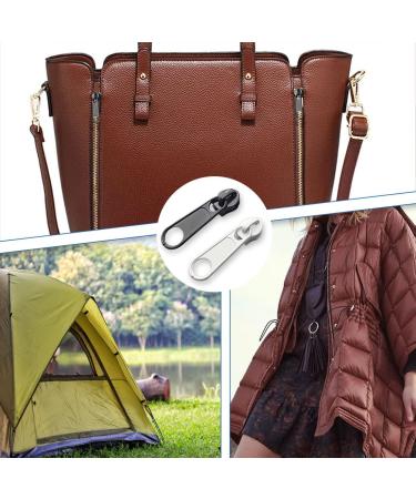 Jtkrew 12-Piece Zipper Slider Replacement Set | Removable Zipper Pulls for Coats Suitcases & Backpacks - Durable & Easy to Use - Buy Online on GoSupps.com