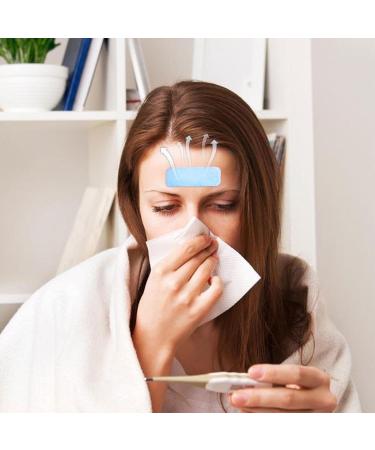 Virtcooy Cooling Front Patch | Cooling Strips Patch for Forehead Portable Fever Patches with Cooling Gel Pads for Sunburn - Buy Online on GoSupps.com