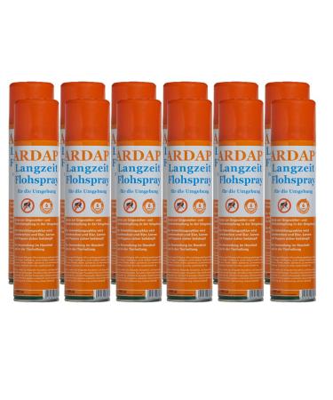 12 x 400 ml Ardap Long-term flea spray for the environment Quiko The Original