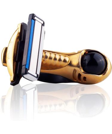 HeadBlade S4 MOTO GoldFinger Men's Head Shaving Razor - Limited Edition - Buy Online on GoSupps.com