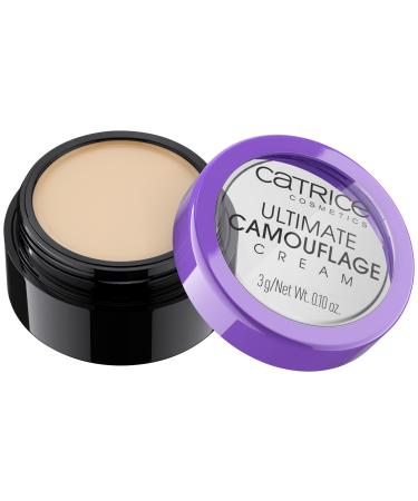 Catrice Ultimate Camouflage Cream CC Cream No. 010 Nude Long -lasting matt natural for impure skin vegan without perfume without alcohol without parabens 1 Pack (3G) 010 N Ivory