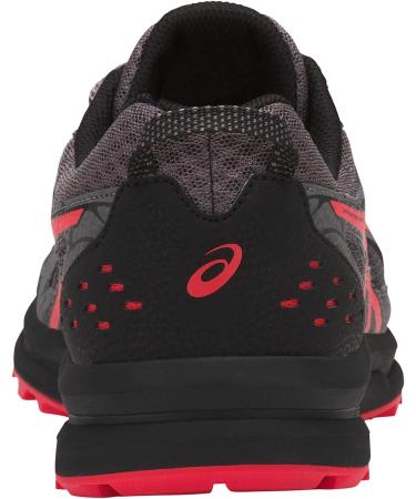 ASICS Men's Frequent Trail Running Shoes 9.5 - Carbon/Red Alert - Buy Online on GoSupps.com