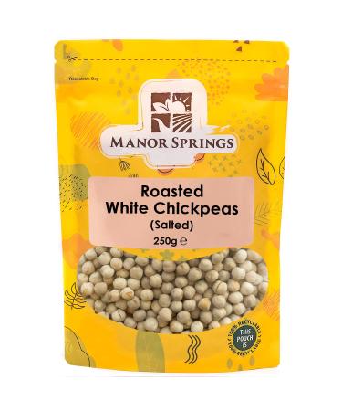 Roasted White Chickpeas 250g by Manor Springs