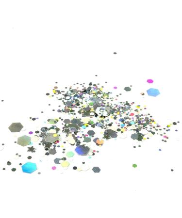 Buy Arteza Holographic Glitter - 2-Color Diamond & Fancy | 5g Nail Body Craft Glitter & Makeup Sparkle - Buy Online on GoSupps.com