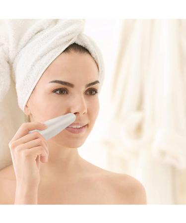 Epilady Esthetic Compact Facial Epilator for Women - Facial Hair Removal & Peach Fuzz Remover with Cleaning Brush and Case - Buy Online on GoSupps.com