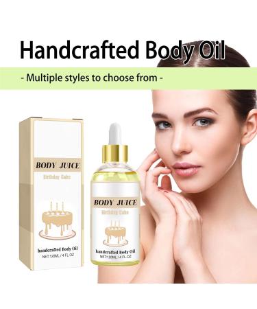 CLY AMS Body Juice Oil Birthday Cake Moisturizes & Firms skin Body Juice Oil Fruit Perfect Beauty Body Juice Oil Hand crafted Body Oil for Women - Buy Online on GoSupps.com