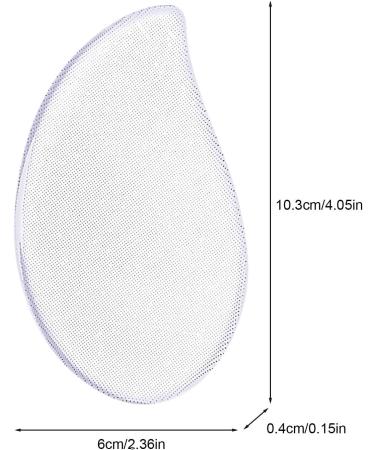 Joberio Glass File for Feet - Clear Foot File - Glass Foot File Pedicure Helper in-Shower Foot Scrubber Dead Skin Remover for Soft Feet Big Magatama - Buy Online on GoSupps.com