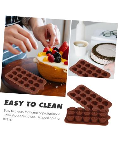 ABOOFAN 2pcs Chocolate Molds Chocolate Bars Silicone Chocolate Silicone Candy DIY Baking Kids Ice Cream Playset Cookie Baking Form Fondant Baking Cake Kids Suit Child Chocolate Stick Crown 21.00X10.50X2.00CM As Shown - Buy Online on GoSupps.com