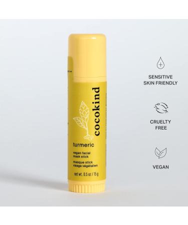 Cocokind Turmeric Mask Stick - Organic Spot Treatment for Dark Spots & Acne with Turmeric Tea Tree Oil & Ginger Root - Buy Online on GoSupps.com