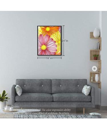 Quilling Kit for Adults - Flower 16x20 inch DIY Paper Filigree Painting Set - Beginner friendly Quilling Paper Tool - Great Wall Art Decor and Gift Idea for Kids and Friends - Buy Online on GoSupps.com
