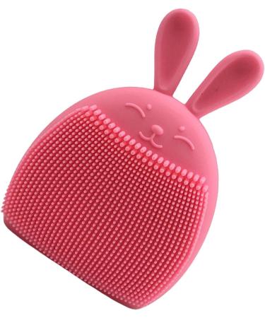 Soft Silicone Face Scrubber - Facial Cleansing Brush Face Scrub Clean Brush Face Brushes for Cleansing Cute Rabbit Ears Shape Manual Face Exfoliator Brush for Blackhead Pore Coatuiyo - Buy Online on GoSupps.com