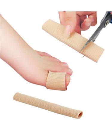 JYtop 15 cm Textile Gel Tube Bandage Finger Toe Foot Pain Relief Protector Feet