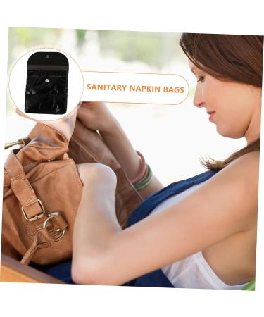 Packove Storage Pocket Organizer for Women - Portable Cosmetic Bag & Mini Diaper Pocket - 13x13x2cm - Perfect for Travel & Period Essentials - Buy Online on GoSupps.com