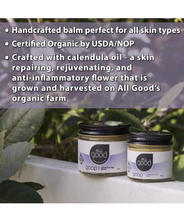 Organic Calendula Ointment for Chafing, Dry Skin, Eczema, Diaper Rash, Sunburn (4 oz, 2-Pack) - Buy Online on GoSupps.com