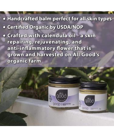 All Good Goop Calendula Ointment - Chafing Relief & Dry Skin Salve (1 oz) - Nourish & Soothe Lips - Buy Online on GoSupps.com