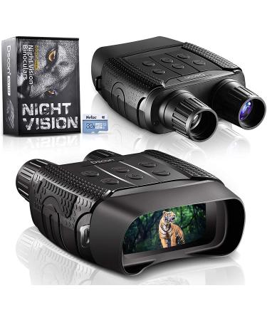 Night Vision Day Binoculars for Hunting in 100% Darkness - Digital Infrared Goggles Military for Viewing 984ft/300M in Dark with 2.31