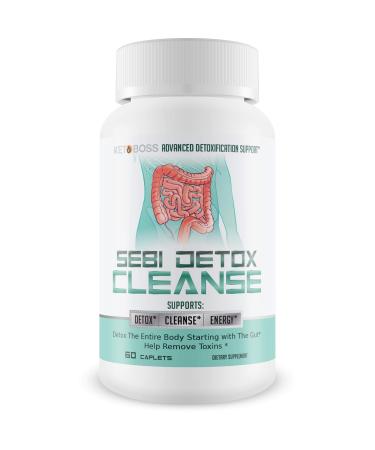 Sebi Detox Cleanse - Advanced Detoxification Support - Detox The Entire Body Starting with The Gut - Help Remove Toxins - Inspired by dr sebi Products - Natural Detox Cleanse - Keto Detox