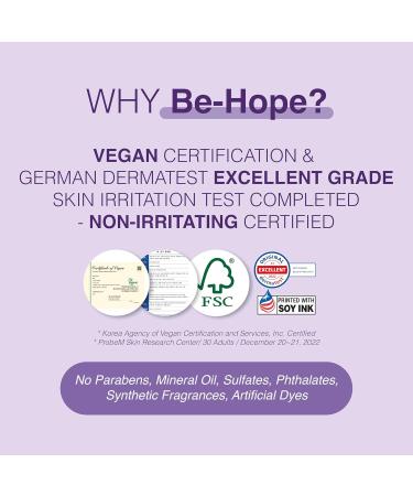 Be-Hope Vegan Luxury Comforting Cream Soothing Moisturizer for Sensitive Skin with Purple Tea Extract Adenosine Plant-Based Ingredients Anti-Wrinkle 24-Hour Hydration 50ml / 1.7 fl oz - Buy Online on GoSupps.com