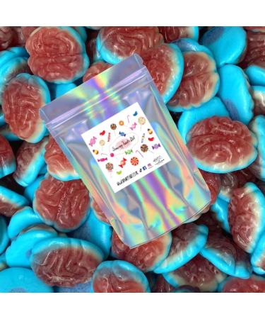Simway Trade Jelly Brains - Halloween Sweets - 1kg Share Size Bags - Spooky Sweets - Halloween Pick and Mix Trick Or Treat