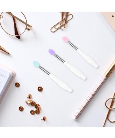 6Pcs Silicone Eye & Lip Makeup Wands - Professional Applicators for Eyeshadow & Lip Gloss | International Shipping Available - Buy Online on GoSupps.com