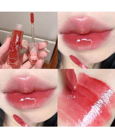 Irven Bear Lip Glaze Jelly Lipstick Set - Moisturizing & Waterproof Lip Gloss Duo for Long-Lasting Beauty - Buy Online on GoSupps.com