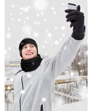 Bulk Buy: 6-Piece Fleece Ear Warmers Headband and Neck Gaiter Set in Red, Grey, Black - Buy Online on GoSupps.com