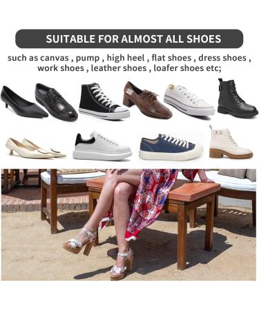 Sibba Heel Grips Liner & Toe Filler Inserts - Prevent Heel Slipping, Blisters & Pain - Nude (10 Pairs) - Buy Online on GoSupps.com