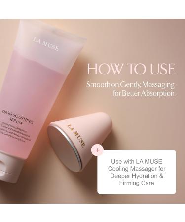 LA MUSE Oasis Soothing Serum(Pouch / 2.71 fl oz) | Gel Moisturizer for Face Instant Soothing with Cica | Hydrolyzed Collagen Hydro Boost for Deep Hydration & Radiance | Non-Sticky & Fast-Absorbing - Buy Online on GoSupps.com