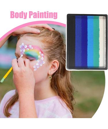  G n rique Face Paint Palette Face Paints Kit Watercolour Makeup with 6 Colours Lightweight 50 g for Carnival Wedding Halloween Christmas Concert Cosplay Festival Birthday Adults - Buy Online on GoSupps.com