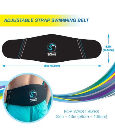 Sunlite Sports Deluxe Water Aerobics Swim Belt - High-Density EVA-Foam Dumbbell Set - Pool Fitness & Aqua Therapy Essential - Buy Online on GoSupps.com