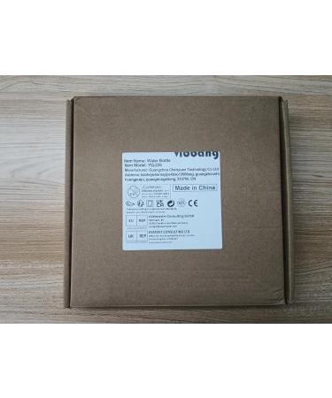 Vibbang Hamster Water Bottle with Stand Adjustable Wooden Small Animal Hanging Water Auto Dispenser Stand No Drip Feeder for Guinea Pig Mice Chinchillas Rat Hamster Gerbil Gerbils Degus (125ML) - Buy Online on GoSupps.com