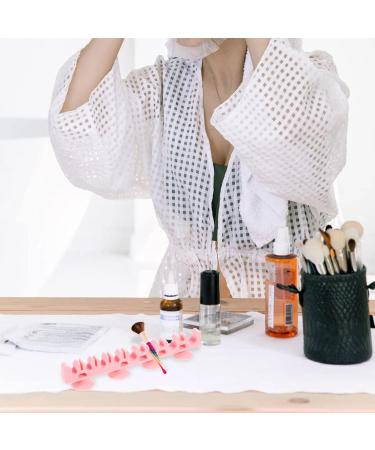 FRCOLOR 3pcs Makeup Brush Drying Rack - Silicone Organizer & Air Dryer for Cosmetic Applicators | Durable Makeup Brush Stand Display - Buy Online on GoSupps.com