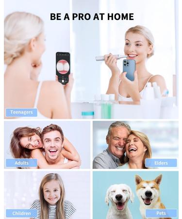 Electric Tartar Remover with Camera - Teeth Whitening Kit - 1080P HD Waterproof Camera - iOS & Android Compatible - Buy Online on GoSupps.com