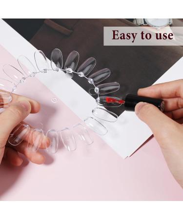 20 PCS Nail Polish Display Wheel - Plastic Swatches for Nail Art & Color Testing | Perfect for Manicure Practice - Buy Online on GoSupps.com