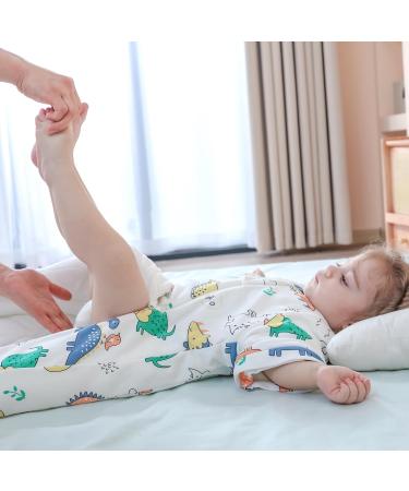 Organic Cotton Baby Sleeping Bag Long Sleeves 3.5Tog | 24-28in/3-6 Months - Buy Online on GoSupps.com
