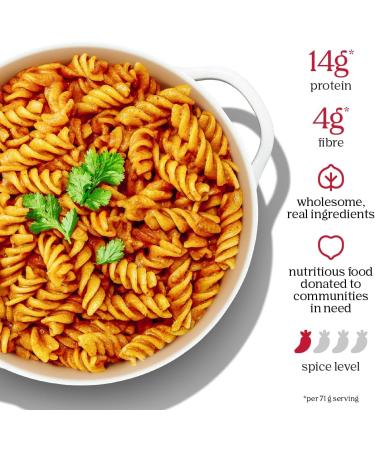 Chickapea One Pot Chickpea Pasta - Creamy Tomato Curry - 198g (Pack of 6) Creamy Curry 198 g (Pack of 6) - Buy Online on GoSupps.com