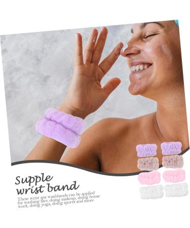 minkissy 4paires Bracelets De Lavage De Visage Pour Femmes Style Spa Compacts Et L gers R sistants Usure couleur assortie 1 - Buy Online on GoSupps.com