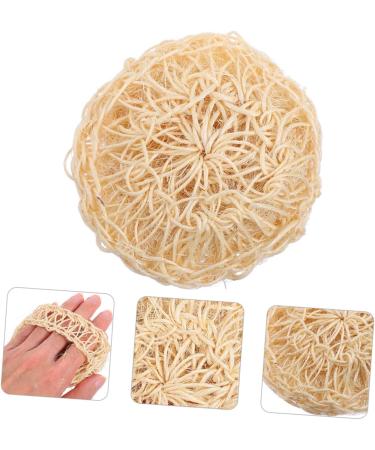Angoily 15 Pcs Bath Cleaning Sponge Set - Portable Natural Loofah & Sisal Scrubber for Body - Travel-Friendly Bath Balls - Buy Online on GoSupps.com