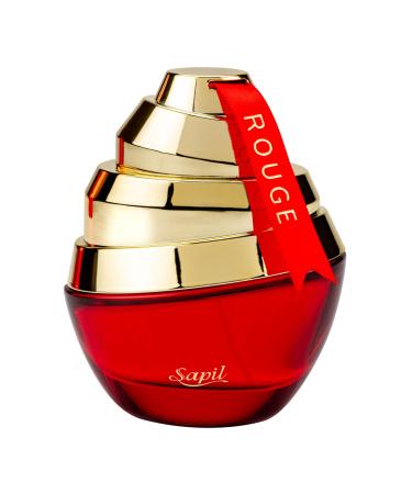Sapil Rouge Perfume for Women - Long-lasting Perfume From Dubai Amber Floral EDP Spray - 3.4 Oz Arabic Cologne for Women - Elegant Fragrance for Everyday and Special Occasions Amber Floral scent 1 Fl Oz (Pack of 1)