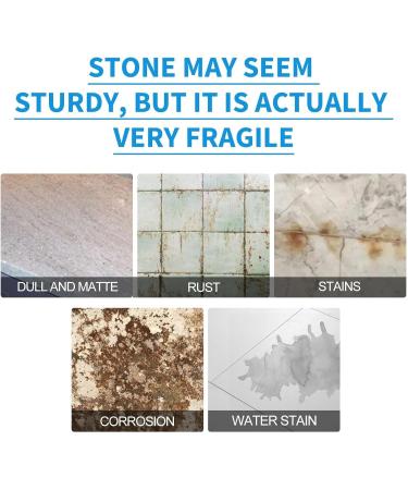 LXCJZY Stone Crystal Plating Agent Stone Stain Remover Cleaner Marble Stone Cleaner Polishes (1) - Buy Online on GoSupps.com