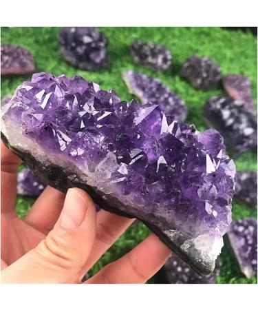 Amethyst Rough Stone 30-60g Uruguay Amethyst Cluster cave Pieces of Original Stone specimens Placed Stone Mineral Specimen