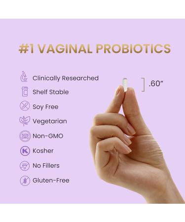 HPD Rx Pro-Fem Vaginal Health Probiotic - Clinically Proven Yeast & PH Balance Support - Buy Online on GoSupps.com