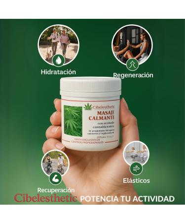  Cibelesthetic Pack 3ud Soothing Cream with Cannabis Oil - 100 ml. - Buy Online on GoSupps.com